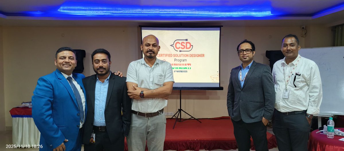 3C3PvtLtd's tweet image. We are excited to announce the successful completion of the 3C3 CSD Program in Guwahati, conducted in collaboration with our national distributor Texonic Instruments!

#CSD #Training #StructuredCabling #Guwahati #3C3 #PassiveNetworking #KnowledgeSharing #TechnicalTraining