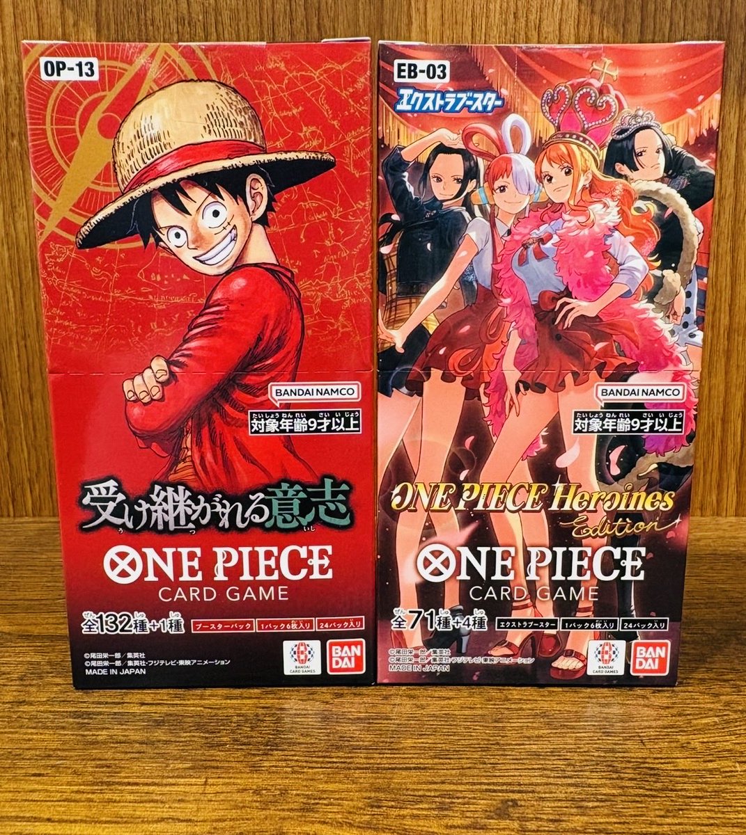 🏴‍☠️店頭販売開始🏴‍☠️ ワンピースカード 『受け継がれる意志