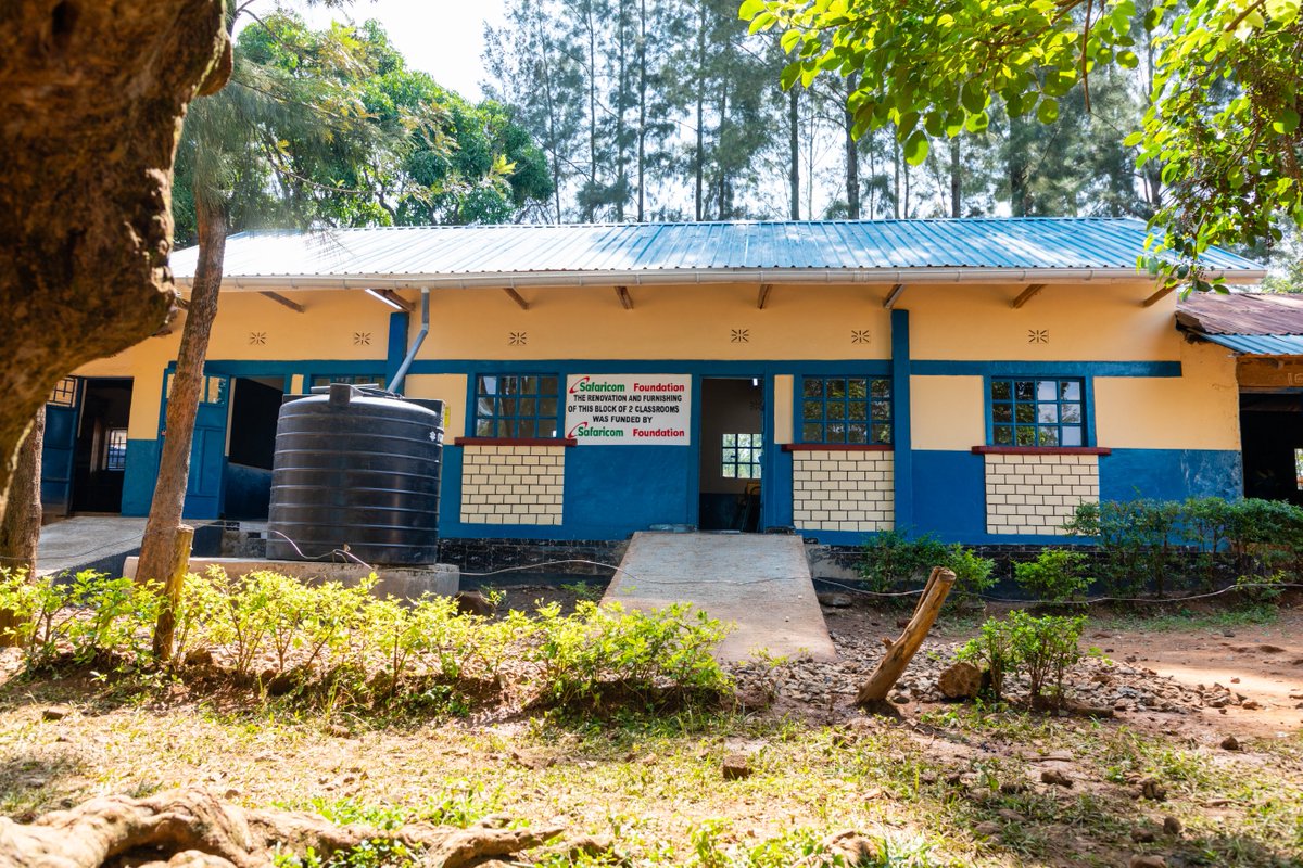 SafaricomFDN's tweet image. This project not only provides a better learning environment but also gives learners the confidence, comfort, and opportunity to pursue their dreams. 

#TransformingLives