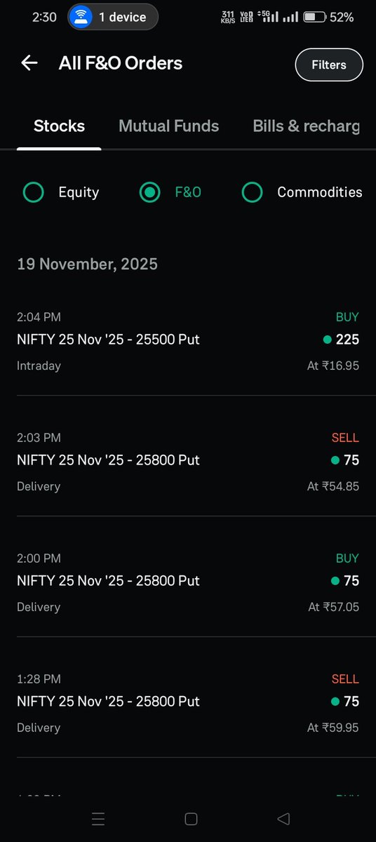 AnkitKushwahaPy's tweet photo. @_groww I bought 3 lots of puts, and I can't see my order in the position. Who will be responsible for my loss?@_groww @NSEIndia https://t.co/tosaWTpiVM