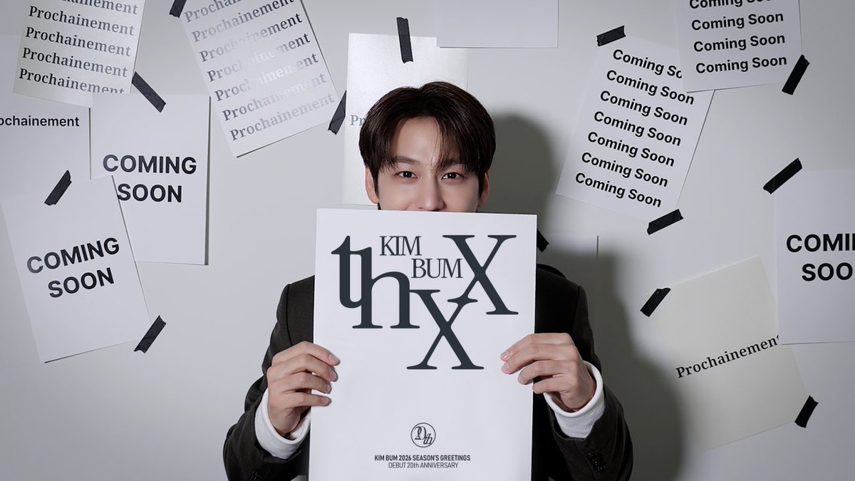 kkbyss_official's tweet photo. [#VIDEO]
[김범] KIM BUM 2026 SEASON’S GREETINGS ‘thXX’ Teaser
🎥 https://t.co/PuYkYOe8F3

#김범 #KimBum #KimBeom
#2026시즌그리팅 #2026_SEASONS_GREETINGS
#thXX https://t.co/l28zl5lkkC
