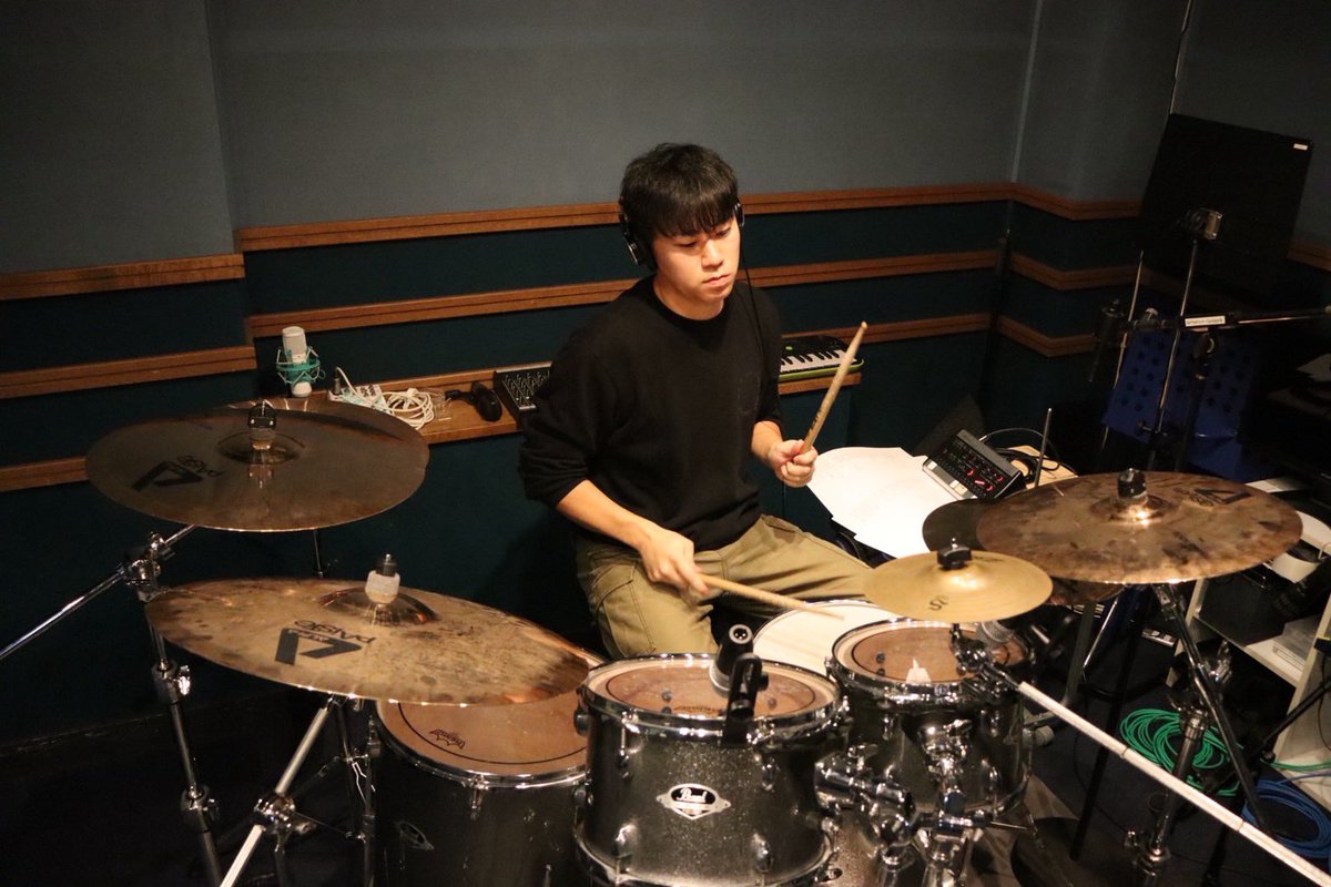 vibramode's tweet image. 先日はレコーディングでした！配信をお楽しみに！