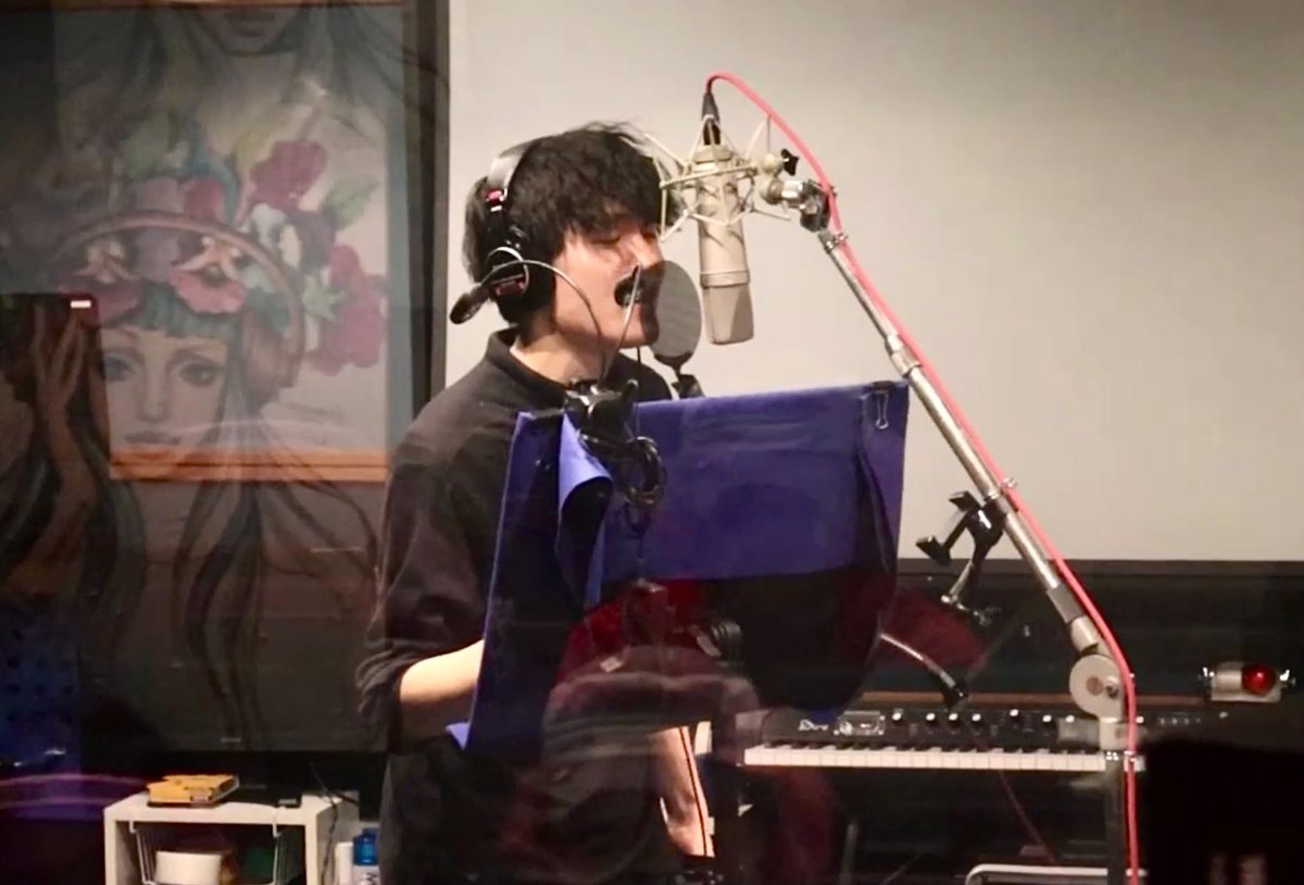 vibramode's tweet image. 先日はレコーディングでした！配信をお楽しみに！