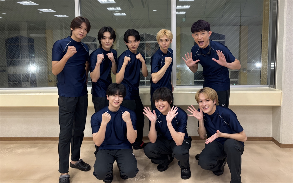 tv_life's tweet image. 『いたジャン！』新企画に松倉海斗、松崎祐介、檜山光成、久保廉、松尾龍が参戦
競泳・中学生女子チャンピオンとハンデマッチ

🔻記事＆写真はこちら
tvlife.jp/variety/775166

#いたジャン #HeySayJUMP #TravisJapan #松倉海斗 #ふぉ～ゆ～ #松崎祐介 #少年忍者 #檜山光成 #久保廉 #SpeciaL #松尾龍