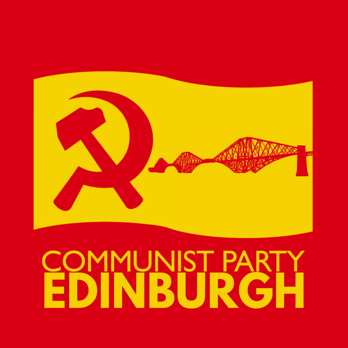 cpb_edinburgh's tweet image. We are proud to once again bear the hammer and sickle. And equally proud to bear the Forth Railway Bridge in our logo.

4,600 workers were employed in the bridge&apos;s 8 year construction, 73 of which died on the job...