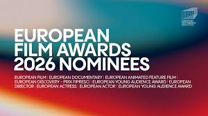 merlinpapin3's tweet photo. .@FredOL69007 @tbarnaud Nominations des #EuropeanFilmsAwards #Efa (Grand Favori The Sentimental Value)
Best European Film
It Was Just an Accident
Sentimental Value
Sirāt
Sound of Falling
The Voice of Hind Rajab
Best European Director
Yorgos Lanthimos, Bugonia
Oliver Laxe, Sirāt
Jafar Panahi, It Was Just an Accident
Mascha Schilinski, Sound of Falling
Joachim Trier, Sentimental Value
Best European Actor
Sergi López, Sirāt
Mads Mikkelsen, The Last Viking
Toni Servillo, La grazia
Stellan Skarsgård, Sentimental Value
Idan Weiss, Franz
Best European Actress
Leonie Benesch, Late Shift
Valeria Bruni Tedeschi, Duse
Léa Drucker, Case 137
Vicky Krieps, Love Me Tender
Renate Reinsve, Sentimental Value
Best European Screenwriter
Santiago Fillol and Oliver Laxe, Sirāt
Jafar Panahi, It Was Just an Accident
Mascha Schilinski and Louise Peter, Sound of Falling
Paolo Sorrentino, La grazia
Eskil Vogt and Joachim Trier, Sentimental Value
Best European Animated Feature Film
Arco
Dog of God
Little Amélie or the Character of Rain
Olivia and the Invisible Earthquake
Tales from the Magic Garden
Best European Documentary
Afternoons of Solitude
Fiume o morte!
Riefenstahl
Songs of Slow Burning Earth
With Hasan in Gaza
European Discovery – Prix FIPRESCI
Little Trouble Girls by Urška Djukić
My Father’s Shadow by Akinola Davies Jr.
On Falling Portugal by Laura Carreira
One of Those Days When Hemme Dies by Murat Fıratoğlu
Sauna by Mathias Broe
Under the Grey Sky by Mara Tamkovich
Best European Short Film
Being John Smith
City of Poets
L’Avance
Man Number 4
The Flowers Stand Silently, Witnessing
Lux European Audience Film Award
Christy
Deaf
It Was Just an Accident
Love Me Tender
Sentimental Value
European Young Audience Award
Arco
I Accidentally Wrote a Book
Siblings
