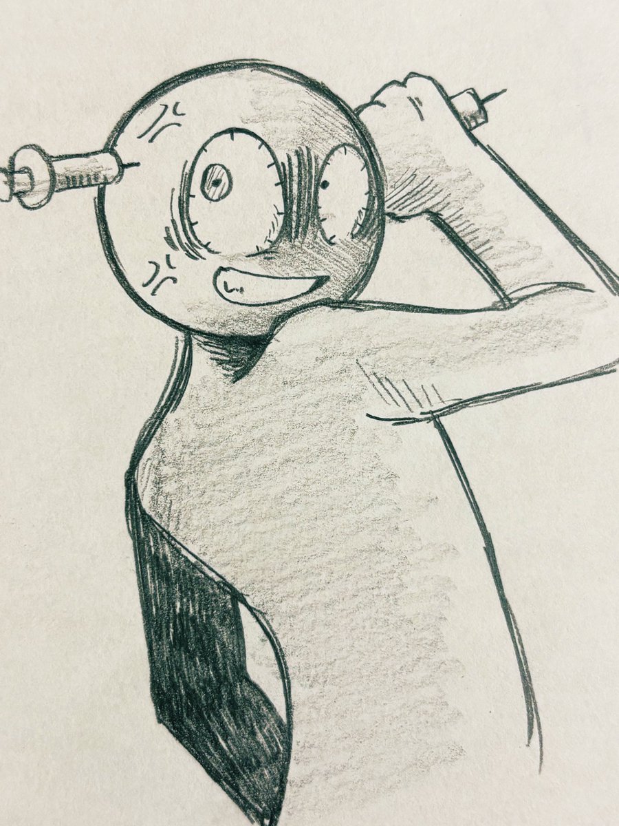 ちょっと前に描いた沼たちと今日の落書き