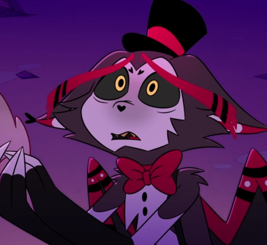 kaulidch's tweet image. this is a personal 9/11 to huskerdust deniers LOOK AT HIM #huskerdust #HazbinHotel
