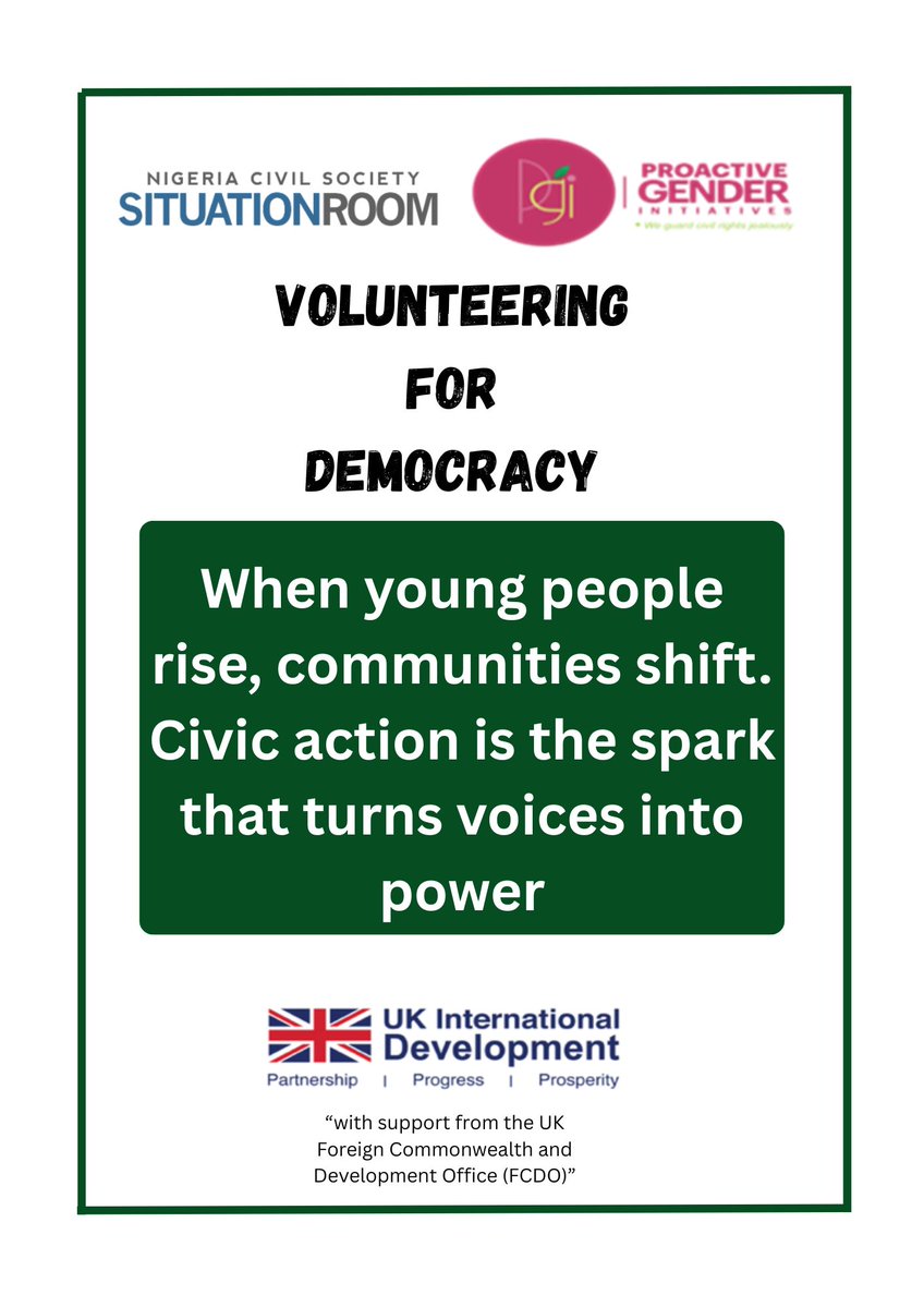 ProGender's tweet image. Be the voice. Be the action. Be the change.
.
.
.
#volunteersmakedifference 
#activecitizenship 
#youthengagement