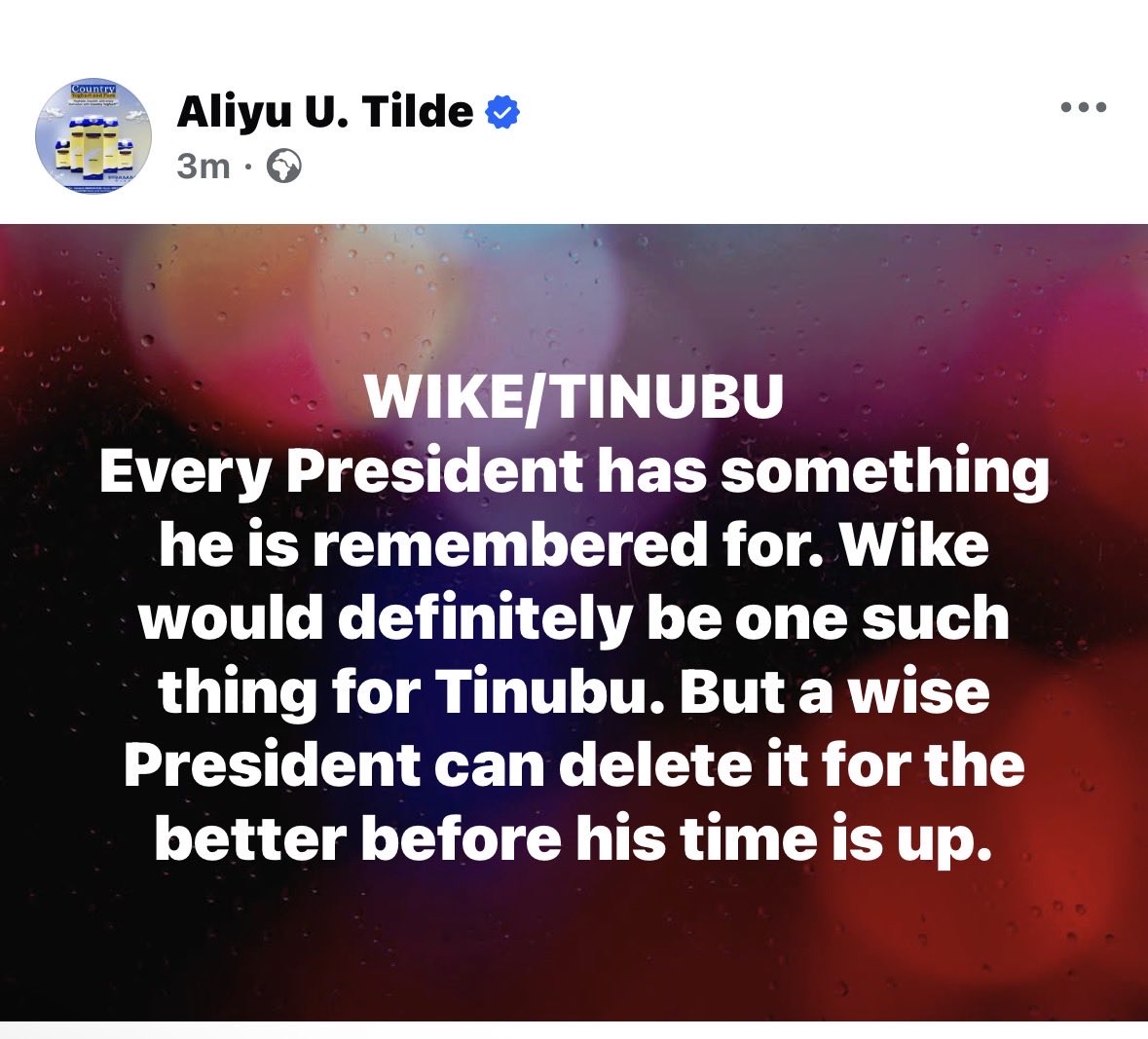 WIKE/TINUBU