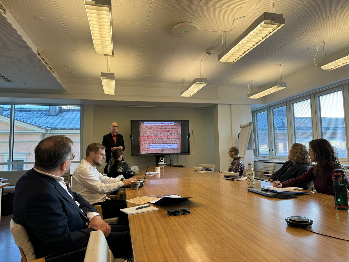 Members of our team are attending the workshop « Early modern police science and cameral sciences: theory and practice » at the Uni. Helsinki’s faculty of law. Fredrik Thomasson (Uppsala) now opening the 2nd day with « policing sex in Sweden St Barthelemy: a libertine colony? »