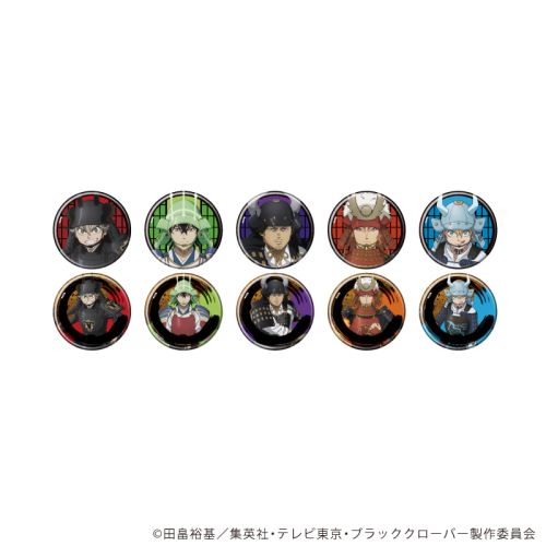 ☆新着☆ 【「ブラッククローバー」 甲冑 Ver.】 缶バッジ BOX