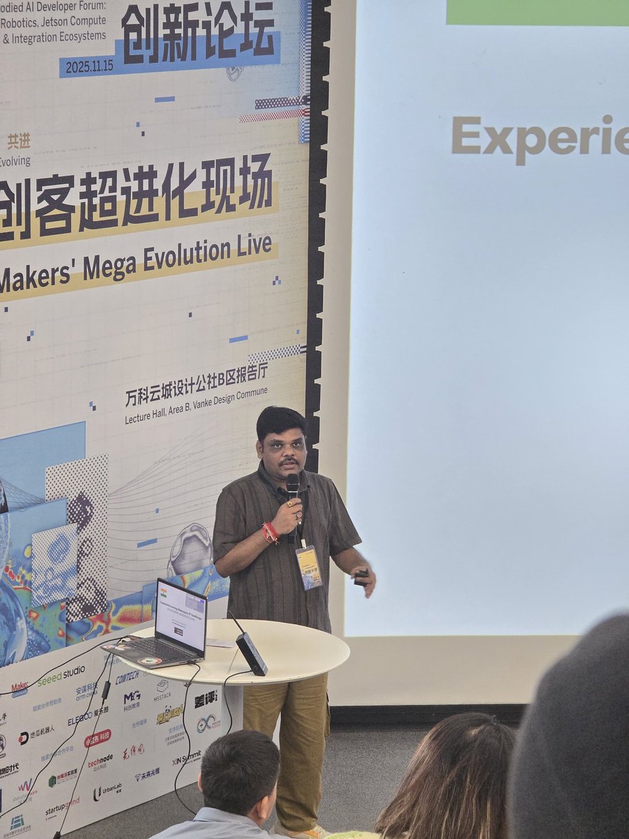makerguru_'s tweet image. Delivered a talk at Maker Faire Shenzhen 2025 about Makerspace in education in India.

#makerspacemovement #education #makerspace #iitgn