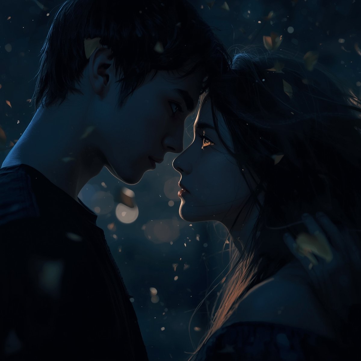 Sad feelings, and only your eyes —
I look into them and drown.
As if I’m falling into an abyss,
Yet in your gaze I live.

And my heart trembles like a leaf in the wind,
Hiding pain in the depth of night.
But just one gentle look from you —
And silence warms my soul again.