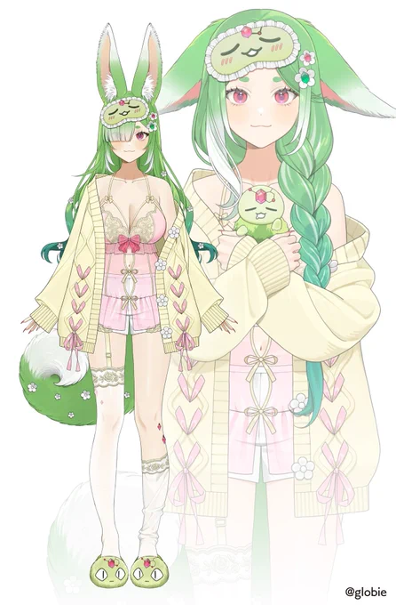 【お知らせ】 Cera Luceriaちゃん()の新衣装を、お仕立ていたしました!ルームウェアです1周年本当におめでとう