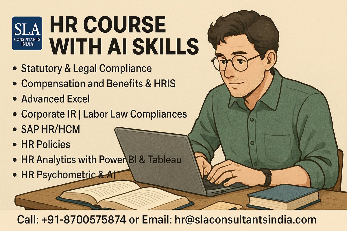 Jaburatta_com's tweet photo. 📷 Upgrade Your HR Career for 2026
Explore the top-rated program Best HR Generalist with HR Analyst Course by SLA Consultants India now listed on Jaburatta:
https://t.co/YMsLwCK0IL
📷 Join today &amp; strengthen your digital presence
#Jaburatta #Marketplace #OnlineVisibility #Listing https://t.co/PgjxeE5Sdg