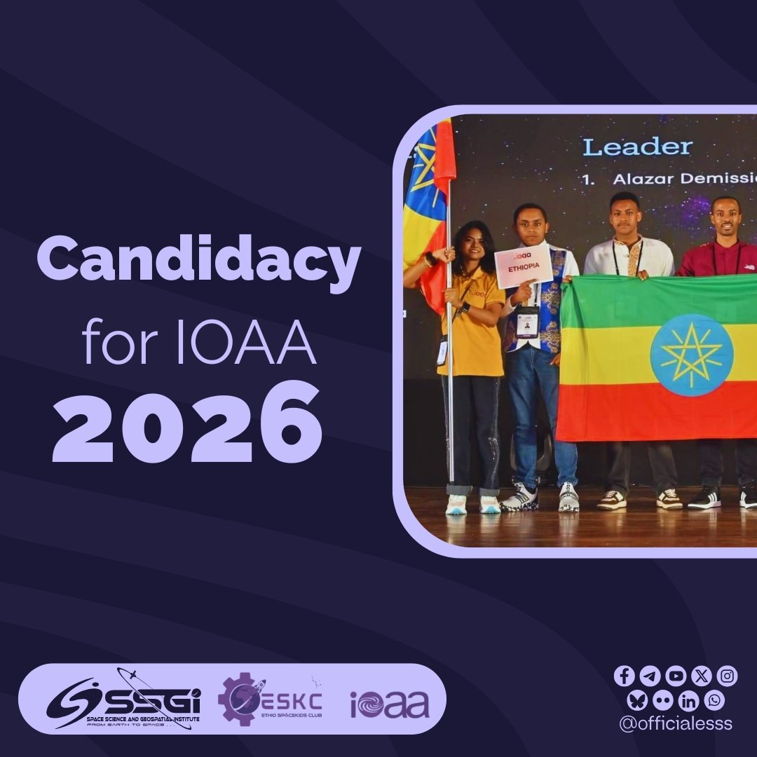 officialesss's tweet photo. EOAA 2026: Official Call for Applications 🇪🇹✨

Applications are now open for the EOAA 2026. This is an opportunity for students to represent Ethiopia at the International Olympiad (IOAA).

📅 Deadline: November 27, 2025 🔗
Apply Here: https://t.co/8MiIbtbDjh

#Opportunity #SSGI https://t.co/bK2npbZkiU