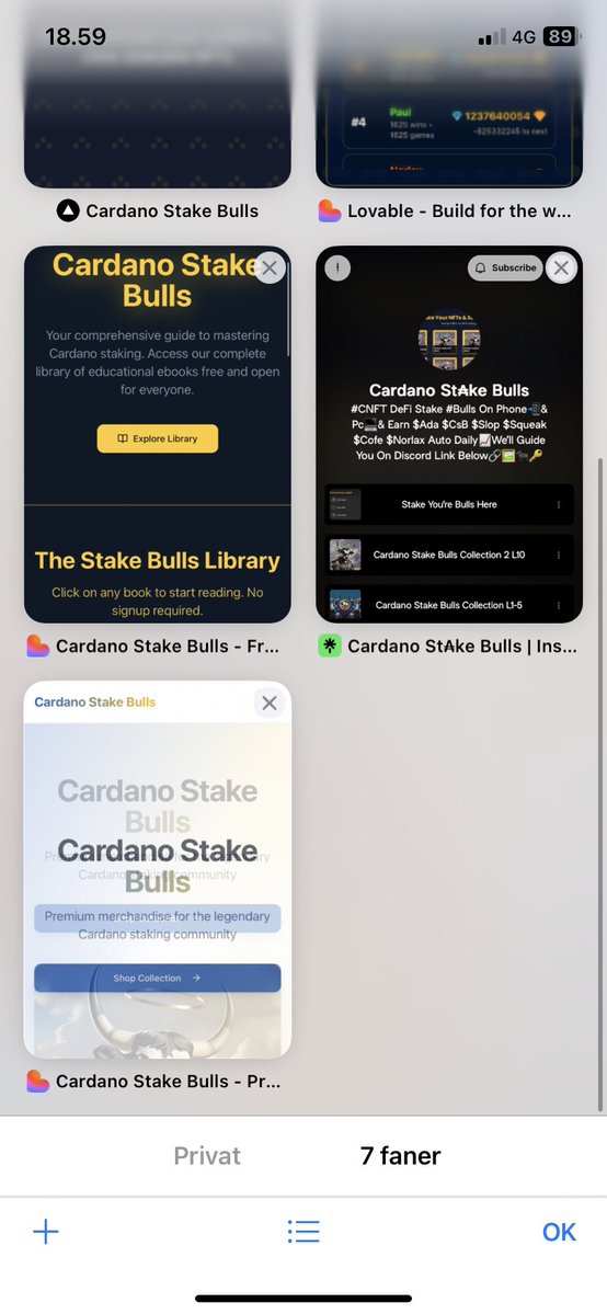 WorldOfGaia5Art's tweet image. 🔥 JOIN Cardano Stake Bulls &amp;amp; Tjen imens Du spiller🔥

Hop ind i fællesskabet 👉 discord.gg/FCyYYwryYW

📱 Alt du skal bruge: En app + en Tyr🔑
Vi guider dig fra 0 → 100%!

🔑 Mint din Stake-Nøgle: jpg.store/collection/car…

💰 Stake &amp;amp; Tjen CsB Rewards: stakebulls.arik-staking.tech