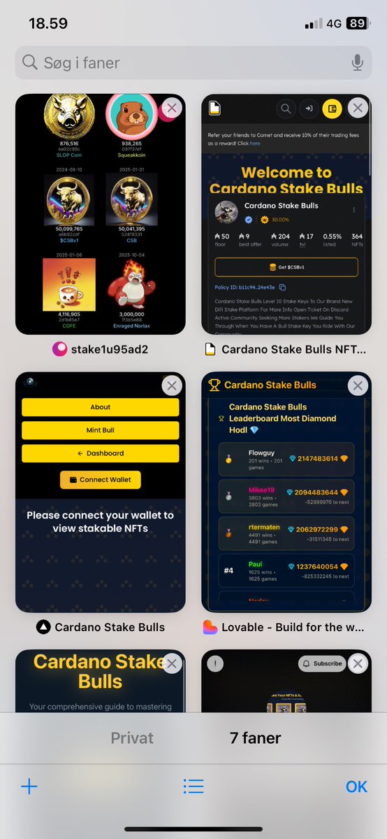 WorldOfGaia5Art's tweet image. 🔥 JOIN Cardano Stake Bulls &amp;amp; Tjen imens Du spiller🔥

Hop ind i fællesskabet 👉 discord.gg/FCyYYwryYW

📱 Alt du skal bruge: En app + en Tyr🔑
Vi guider dig fra 0 → 100%!

🔑 Mint din Stake-Nøgle: jpg.store/collection/car…

💰 Stake &amp;amp; Tjen CsB Rewards: stakebulls.arik-staking.tech