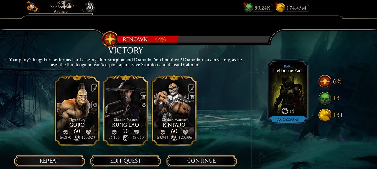 koldscorpion's tweet image. A very short story.

Let&apos;s go! 🚀

#MKMobile #Spawn #QuestMode