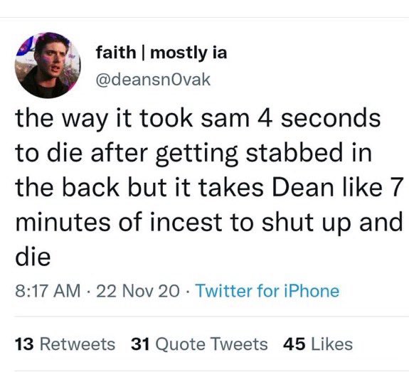 happy anniversary to the 7 minutes of incest