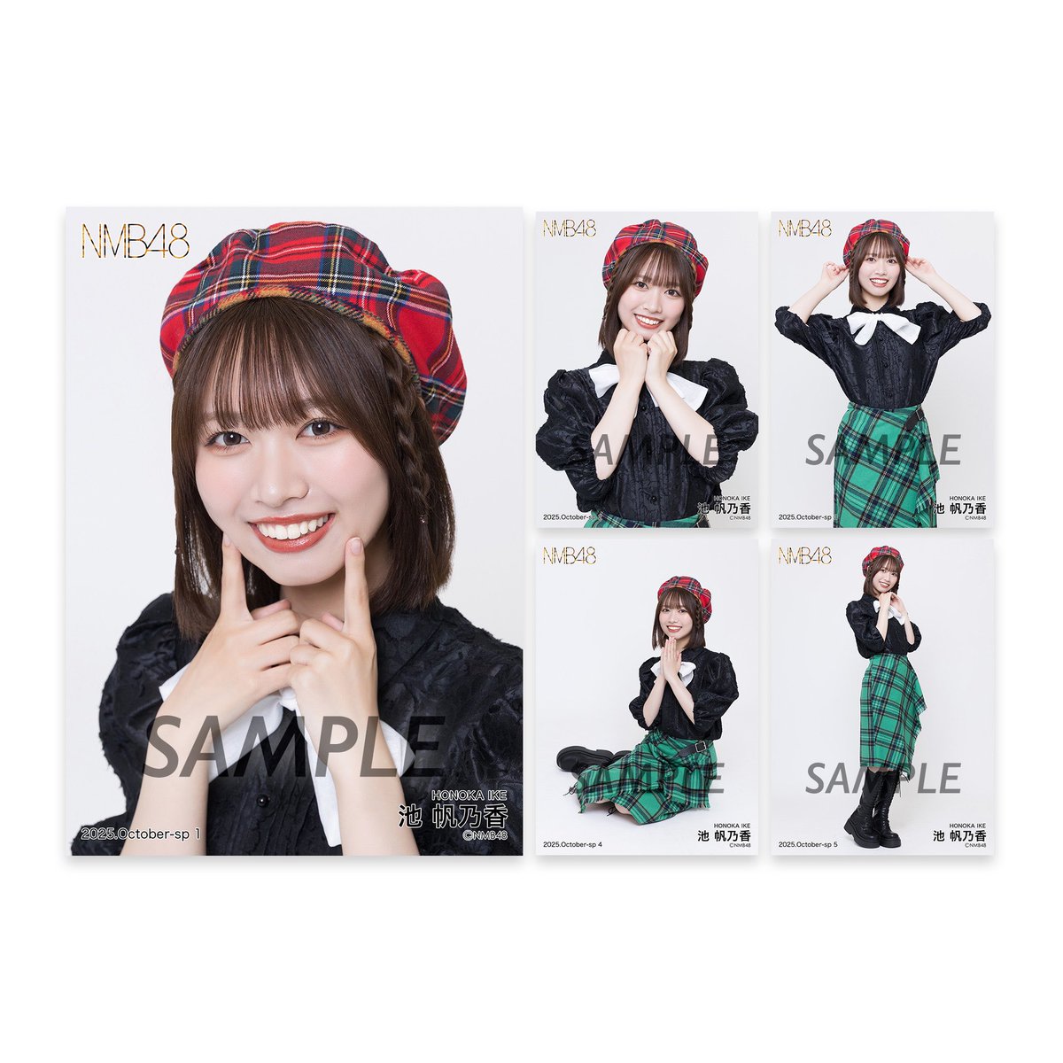 ˏˋ グッズ情報 ˎˊ˗ 10月の生写真が発売中です.ᐟ.ᐟ チェック柄で
