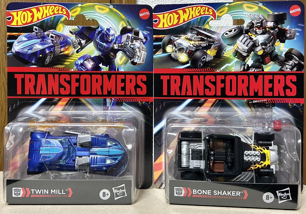 トランスフォーマーとホットウィールのコラボ、ボーンシェイカーと