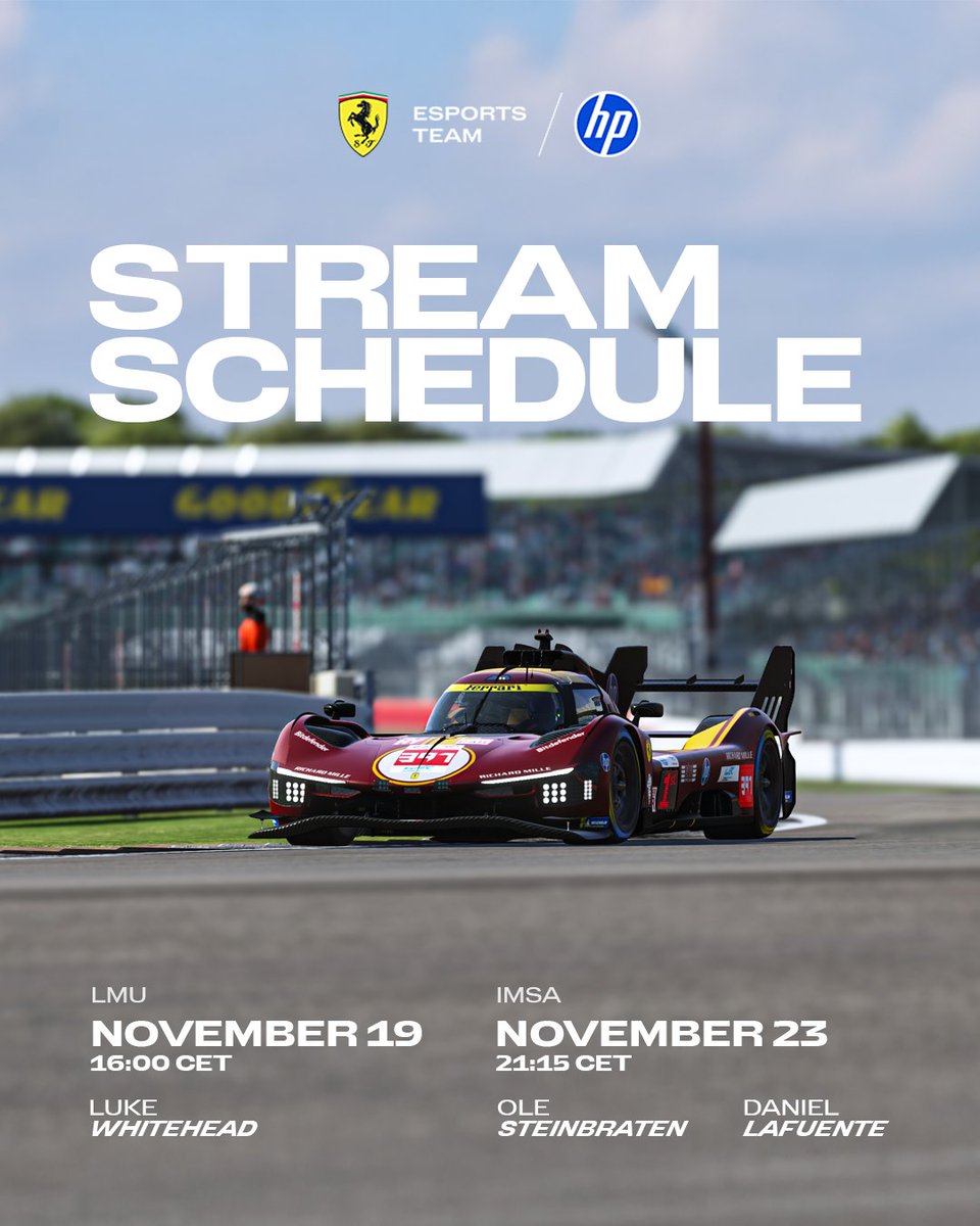Ferrari Esports tweet media
