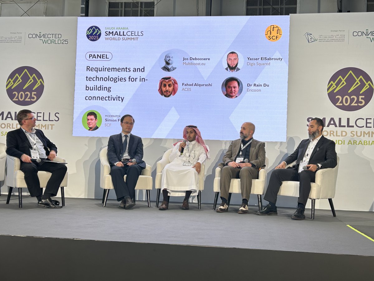 Small Cells World Summit tweet media