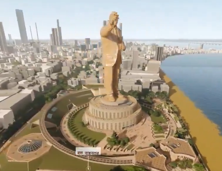 itsrealvarun_'s tweet image. Fun Fact : Ram mandir was built by donation of devotees where as this statue is being built by govt funds .... do u have guts to oppose this ?