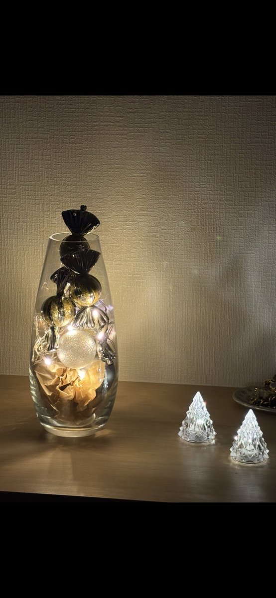 わが家の🎄クリスマスキャンドル🎄🕯️
完成~~😵‍💫