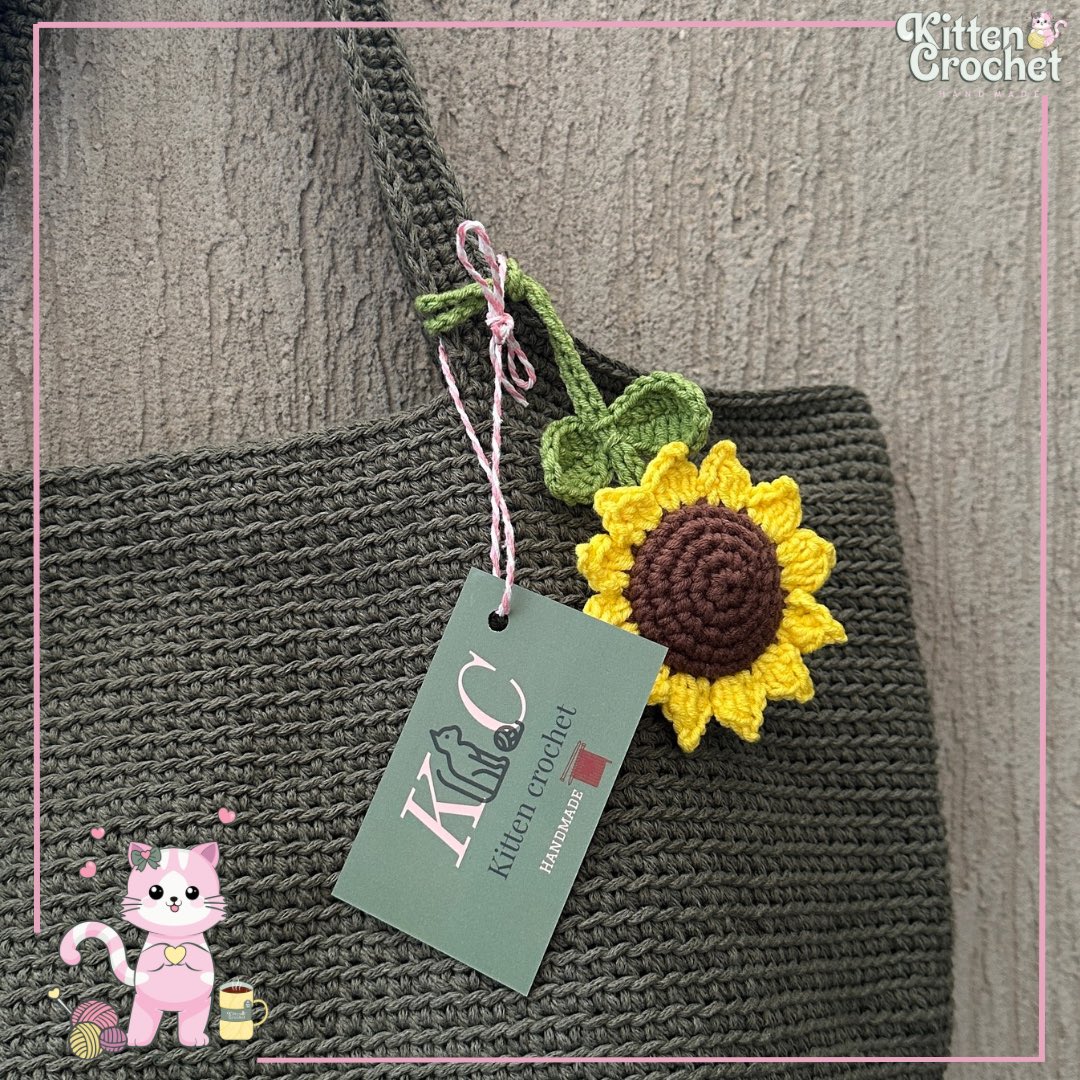 توت باق للجامعة مع زهرة دوار الشمس سعرها 300 ريال سعودي 🌻

🌐 الطلب عن طريق الموقع الالكتروني 
salla.sa/kitten-crochet…