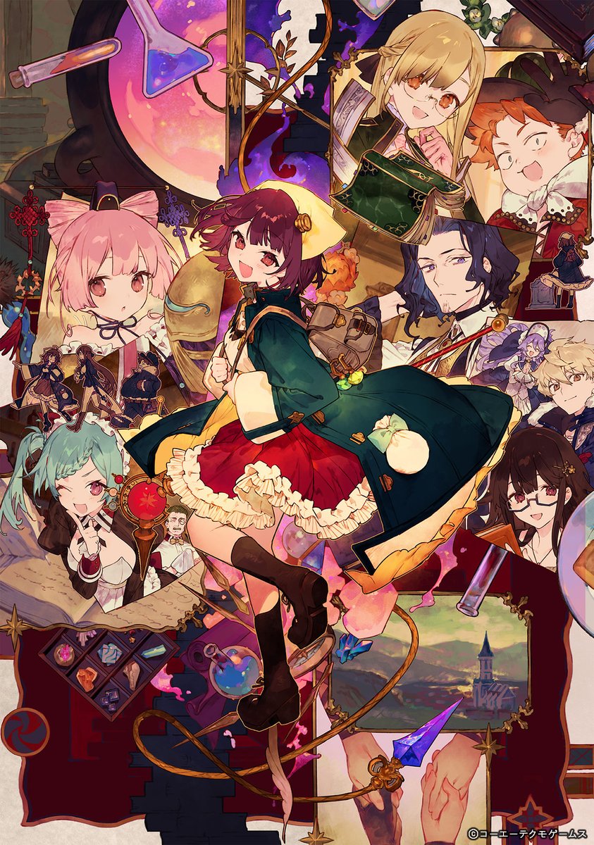 GustAtelierPR's tweet image. ＼#ソフィー 10周年記念イラスト公開🎊／

10周年の感謝を込めて、NOCOさん描き下ろしの記念イラストをお届けします♪ソフィーの魅力がギュッと詰まった特別な1枚✨

さらに、10周年記念グッズも販売中！
▼詳しくは
shop.koeitecmo.com/products/list?…