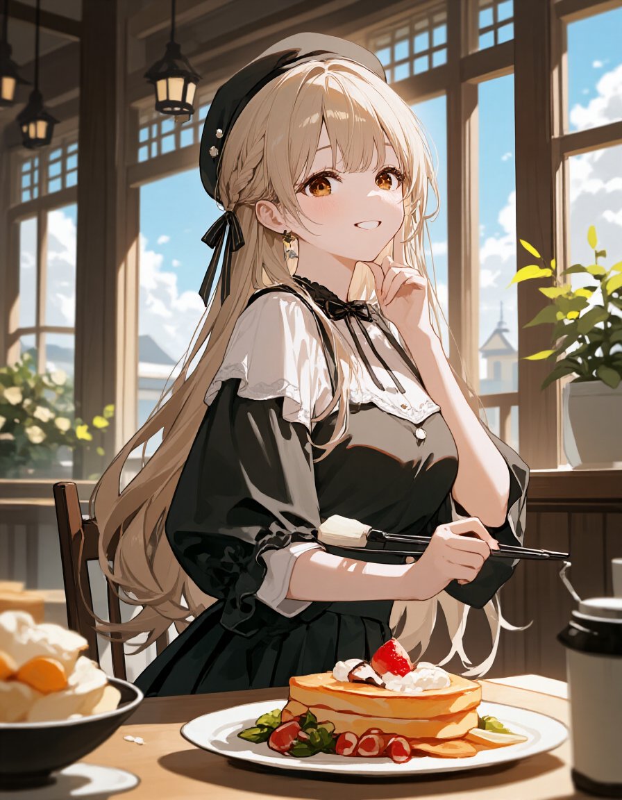 CitrusSync_byte's tweet image. プロンプトが暴走したので供養　なんだその箸のようなものと謎丼飯らしきものは
#AIイラスト #AIart #PixAI