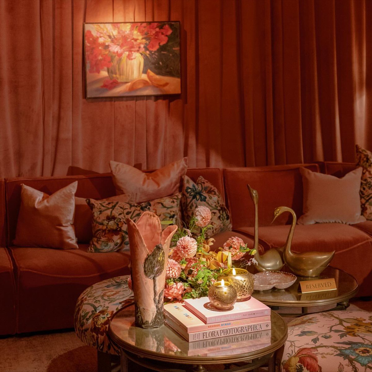 Inside Selena Gomez and Benny Blanco’s Bohemian Vintage wedding reception.