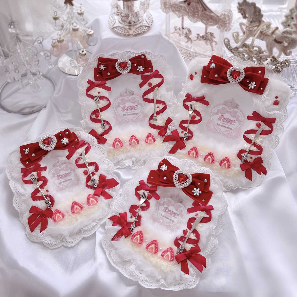 tae_decoshop's tweet image. ︶⊹︶︶⠀୨୧⠀︶︶⊹︶
❄️ Holiday Collection ❄️
クリスマスデザイン🎄ੈ♡‧₊

ショートケーキ トレカケース🍰⋆꙳