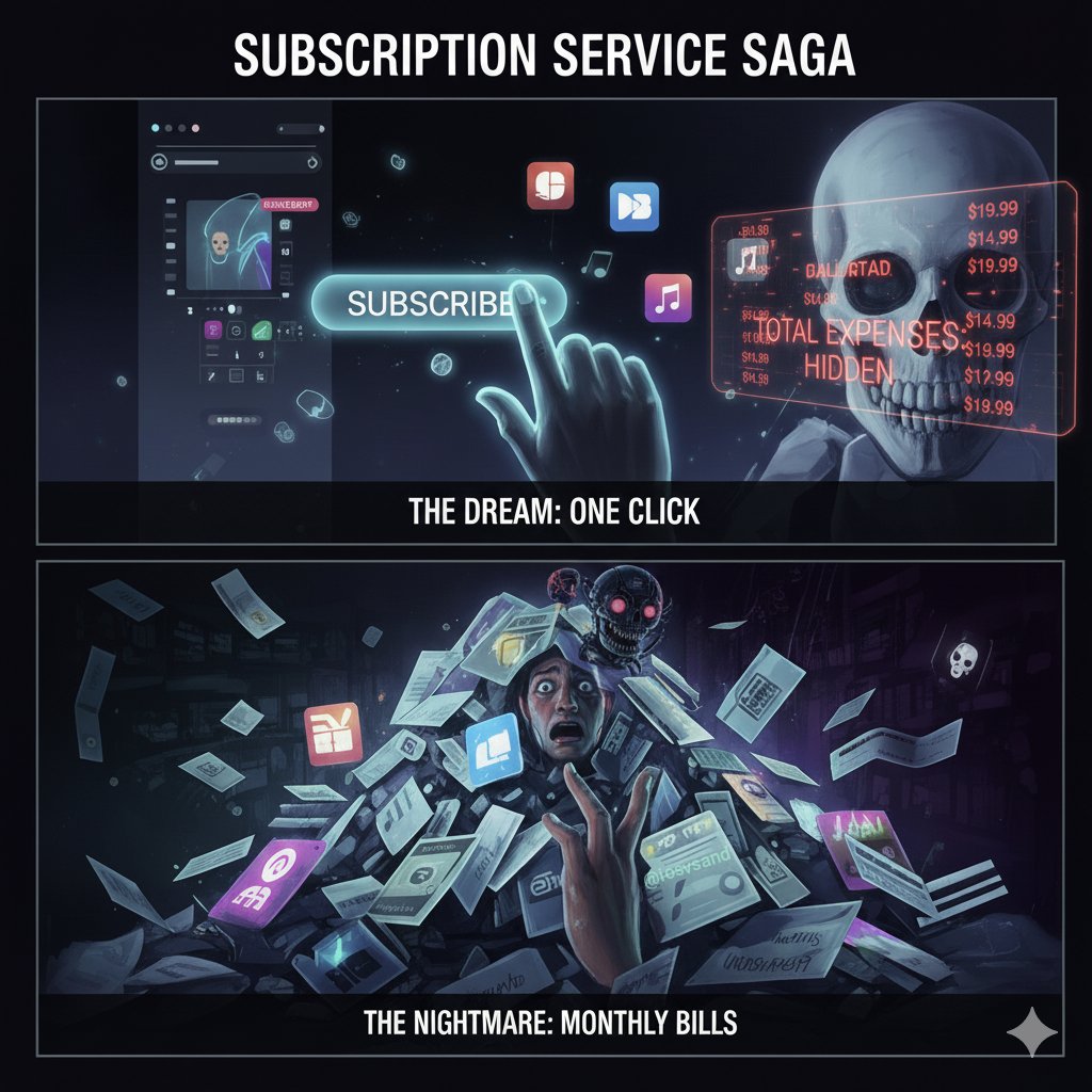 iosvsand's tweet image. That &apos;one-click subscribe&apos; feeling vs. the &apos;monthly bill panic&apos;! 😭 Who else is trapped in the #SubscriptionServiceSaga? Every month is a new boss battle. 💀💸

#Subscriptions #MonthlyBills #DigitalLife #Adulting  #MoneyProblems  #Consumerism  #HiddenCosts