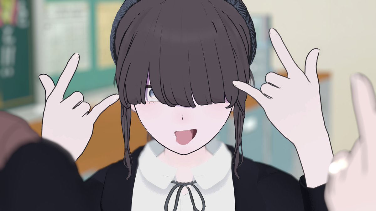 kitsuneno78535's tweet image. 「「「にーらめっこしーましょーらっぷっぷ！」」」
#VRChat 
#Lapwing