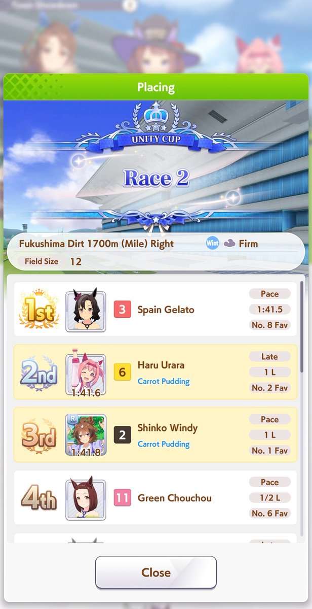 hhh19801114914's tweet image. The important thing is that they had fun 😊. There&apos;s always room for improvement. A good headpat for Urara and umm...

A thumbs up for Shinko Windy because I don&apos;t I&apos;ll have all my five fingers after the headpat.

#umamusumeprettyderby #unitycup