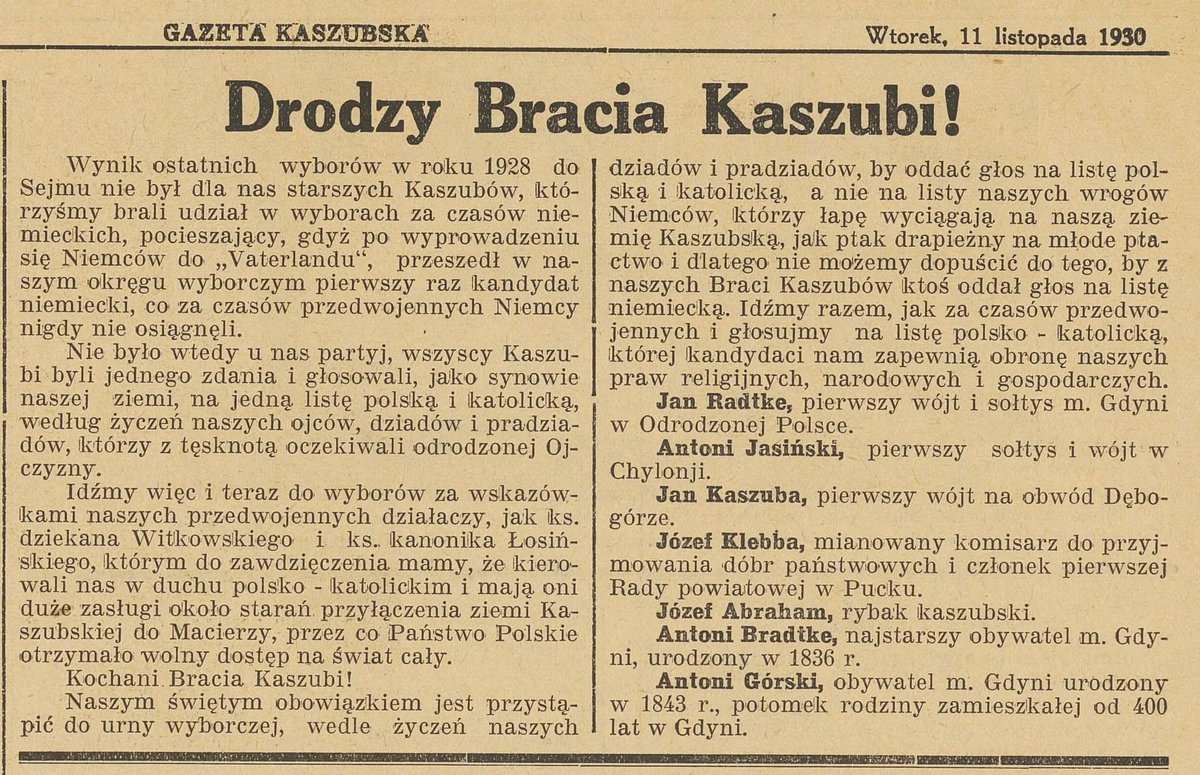 CsbMark's tweet image. Dobri dzéń. Jak to z tą ,,miłością &quot; do Miemców, na Kaszëbach, przed wojną było. Rok 1930 📽 od. Rómana Drzeżdżona #csb #kaszuby
