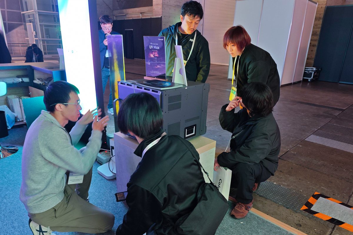 colorlightcloud's tweet image. Day one of #InterBEE 2025！A huge thank you to everyone who stopped by! 

👉 Visit us at #Booth 6502 to see these innovations in action and discover how Colorlight Cloud Tech Ltd &amp;amp; Vistech Technology can empower your business.

#Colorlight #InterBEE2025 #Vistech