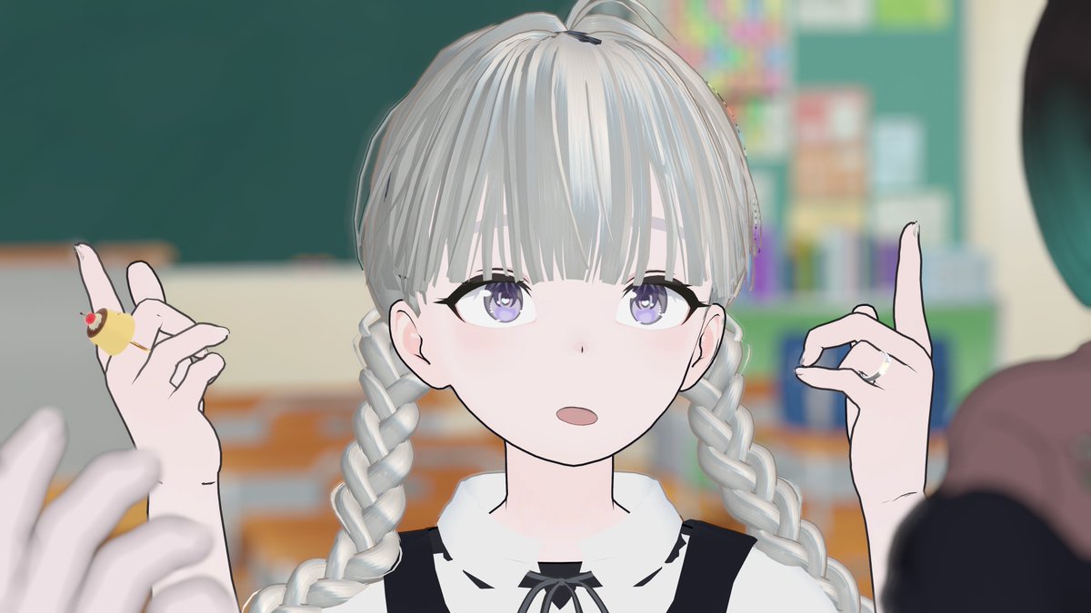 kitsuneno78535's tweet image. 「「「にーらめっこしーましょーらっぷっぷ！」」」
#VRChat 
#Lapwing