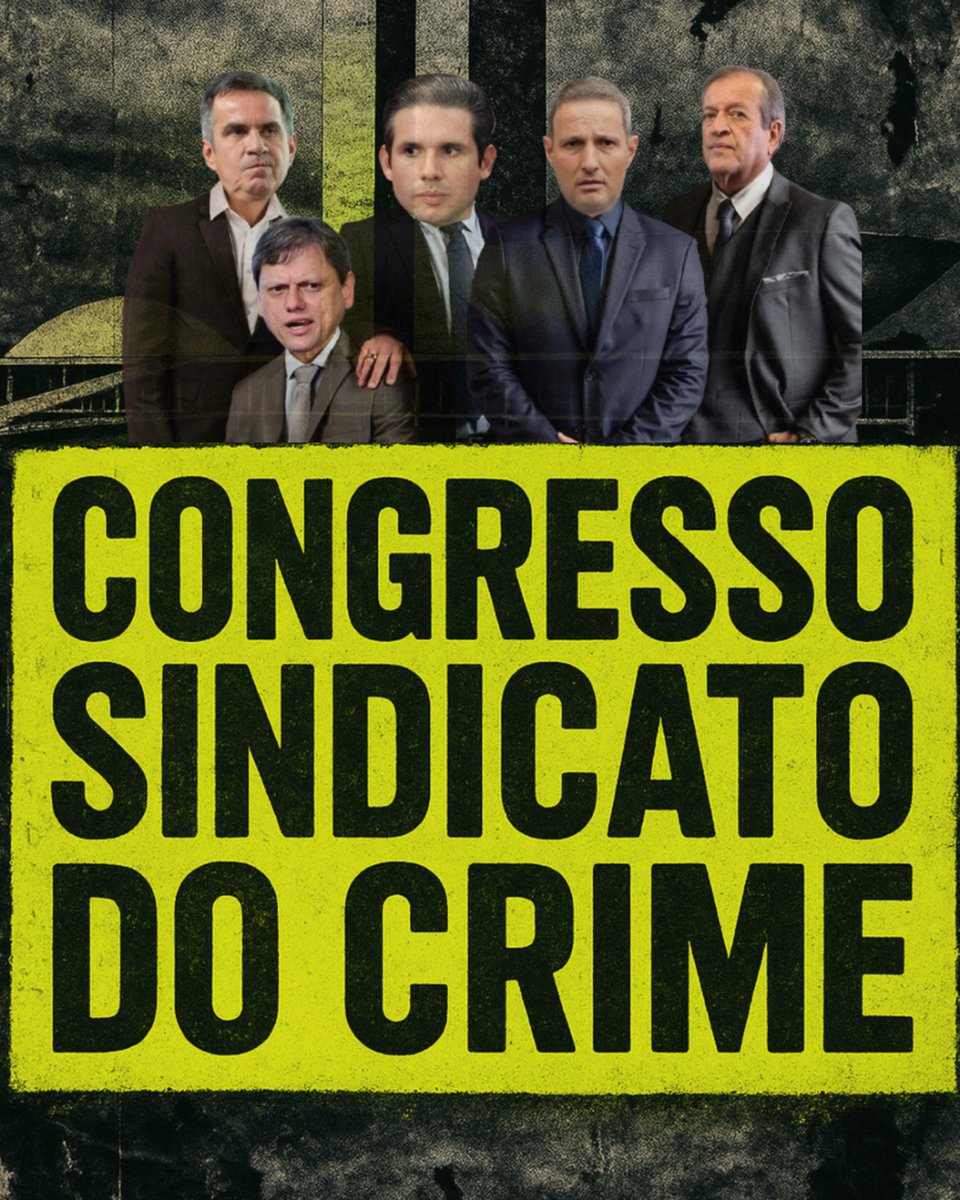 lazarorosa25's tweet image. 🚨 ATENÇÃO, MILITÂNCIA!

Tag nova:

CONGRESSO SINDICATO DO CRIME

A esquerda não pode recuar: a PEC DA BANDIDAGEM 2.0 de Derrite, Tarcísio e Hugo Motta enfraquece a PF e abre brechas que protegem o crime organizado. É uma manobra que ameaça nossa segurança e beneficia grandes…
