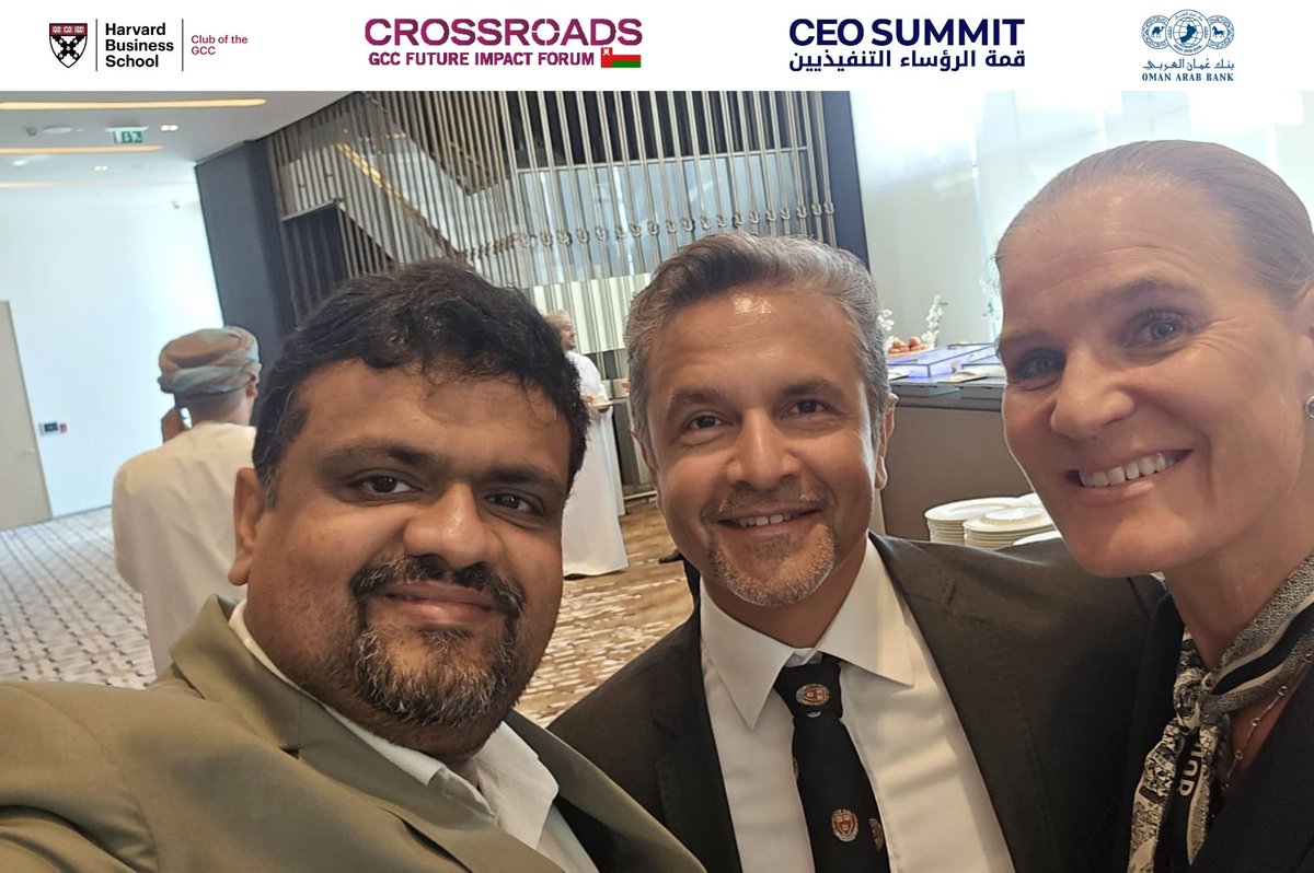 HBSGCC's tweet image. The conversations shaped in Muscat during the CEO Summit reflected a collective commitment to strengthening Oman’s economic vision through informed leadership and collaboration.

Stay connected for upcoming events httpswwwlinkedincomghQdZqM

#ceosummit2025 #hbsgcc