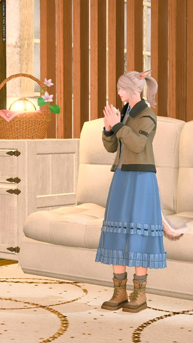 Noraemon_ff14's tweet image. お部屋でぬくぬく𓃠(はよ帰りたい