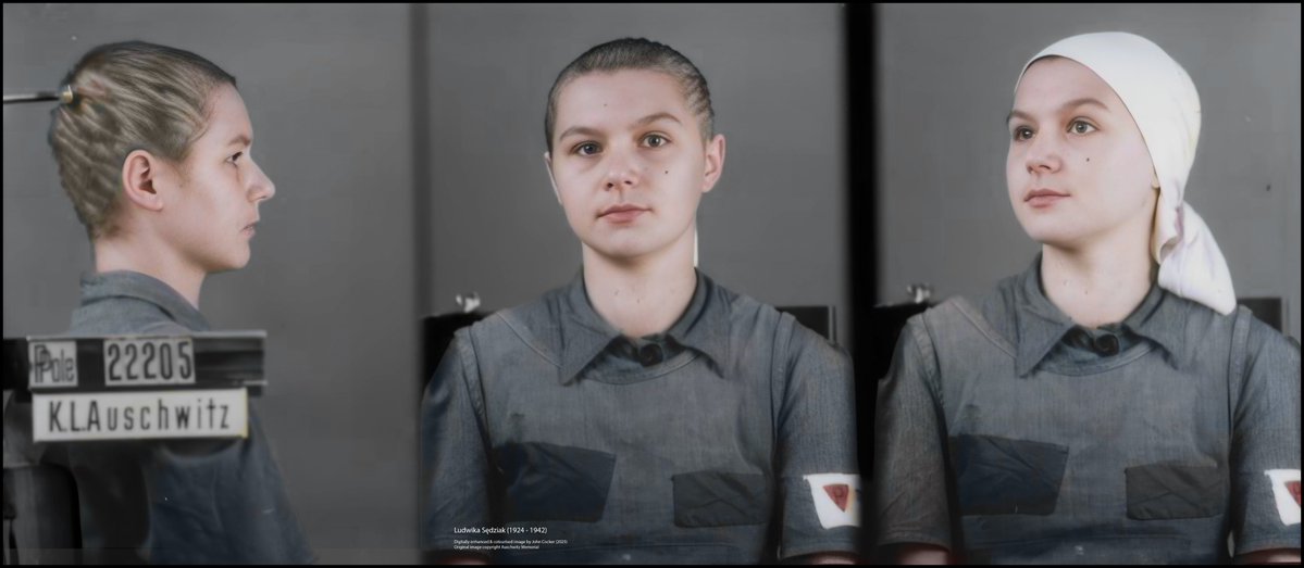 On this day in 1942, an 18 year old Polish woman perished in Auschwitz after being incarcerated for 1 month and 12 days. Before being imprisoned she was a student. Her name was Ludwika Sędziak

Please support <a href="/AuschwitzMuseum/">Auschwitz Memorial</a>