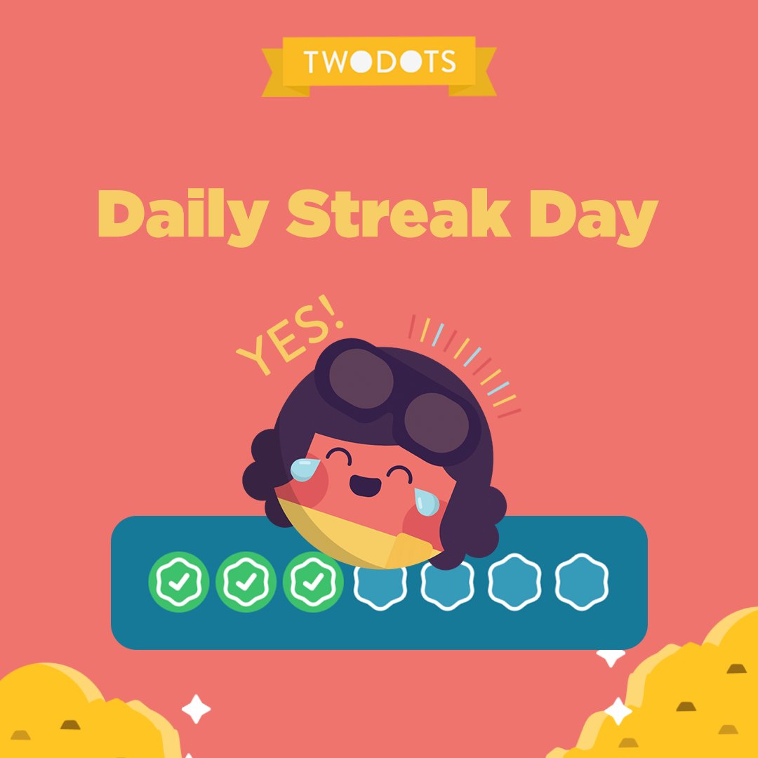TwoDots's tweet image. 🎁 Don’t forget to claim your gifts, Dot Explorers: rebrand.ly/TwoDots/DailyS… 

#TwoDots #TwoDotsGame #DailyStreaks #PuzzleGames