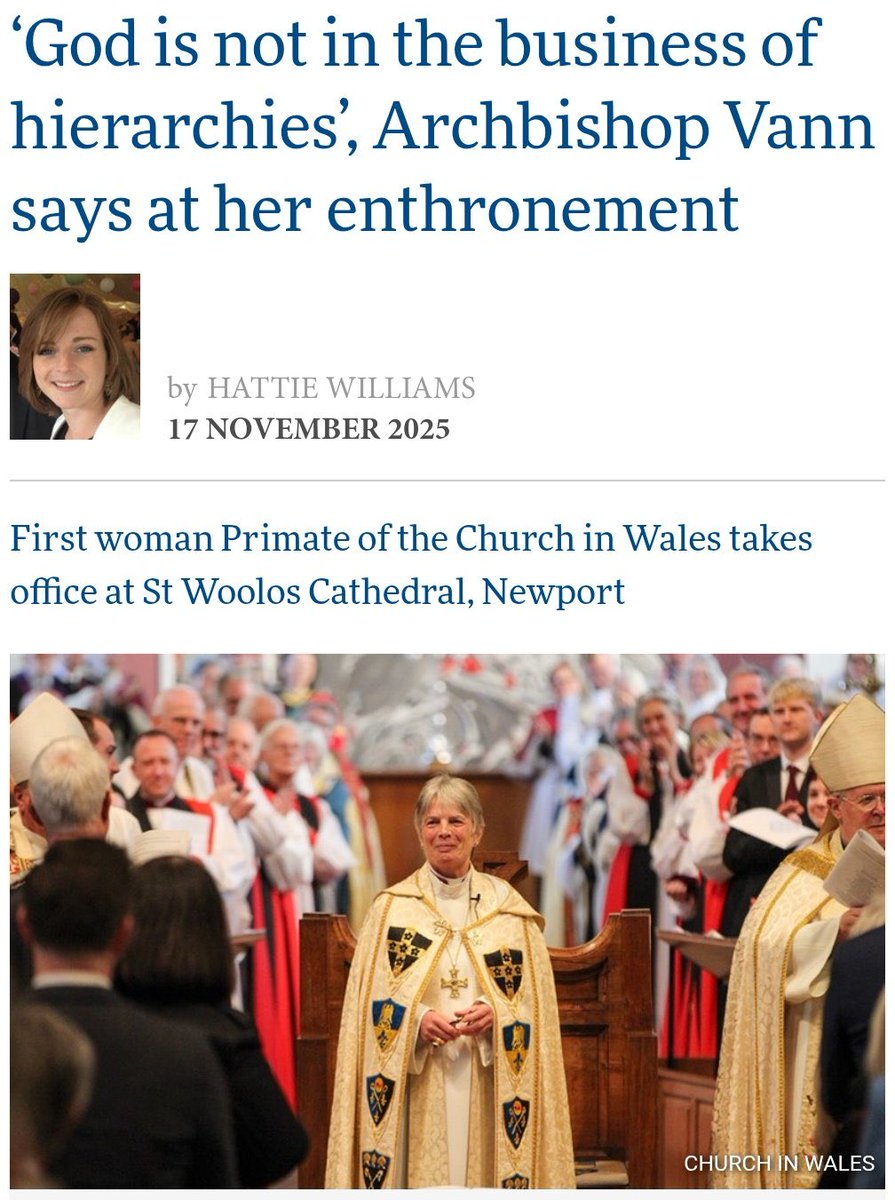 DrFrancisYoung's tweet image. This has to be the funniest @ChurchTimes headline of the year, ⭐️⭐️⭐️⭐️⭐️