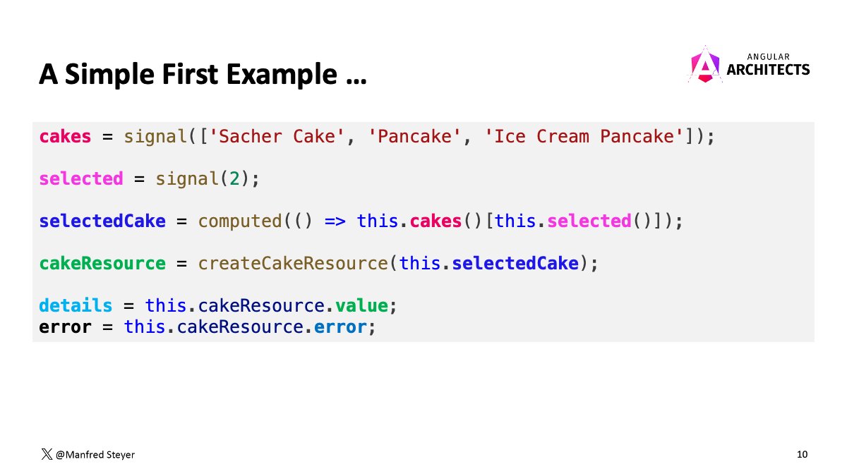 ManfredSteyer's tweet image. For this, we need to think in terms of the reactive graph (our &quot;marble run with data flows&quot;). Angular builds it when we use computed, resources, etc. Btw - did you know? The Angular DevTools can visualize the reactive graph 🤯 2/4