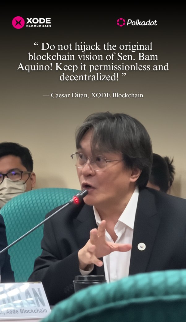 XodeNet's tweet image. Strengthening Transparency Through Blockchain Innovation 🇵🇭✨

@XodeNet Blockchain is honored to be part of the Technical Working Group (TWG) that helped shape “Blockchain: The Budget Bill” a discussion that has now evolved into “The CADENA Act.”

During the Technical Working…